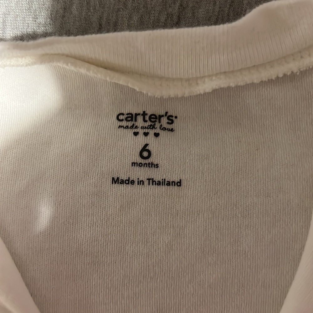 Carter's Unisex Baby Bodysuit 6M - Picture 6 of 7